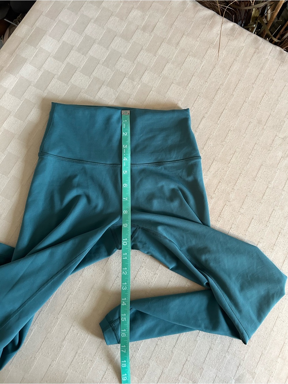 Lululemon Wunder Under Train High Rise Tight 25” in Storm Teal - Picture 10 of 11